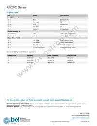 ABC400-1012G Datasheet Page 11