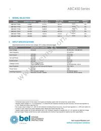 ABC450-1T15G Datasheet Page 2