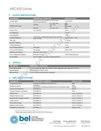 ABC450-1T15G Datasheet Page 3