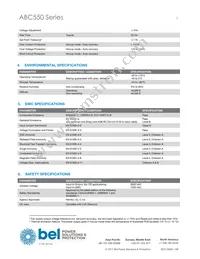 ABC550-1T58 Datasheet Page 3