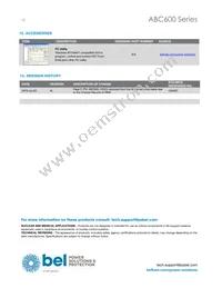 ABC600-1028G Datasheet Page 12