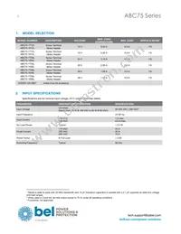 ABC75-1T12L Datasheet Page 2