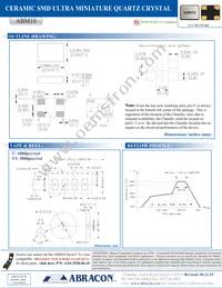 ABM10-16.3676MHZ-E20-T Datasheet Page 2