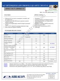 ABM12-118-27.120MHZ-T3 Cover