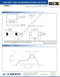 ABM2-8.192MHZ-D4Y-T Datasheet Page 3