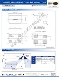 ABM3BAIG-16.000MHZ-12-2-T Datasheet Page 2