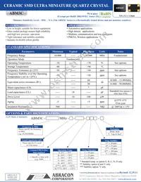 ABM3C-16.000MHZ-KV-T Datasheet Cover