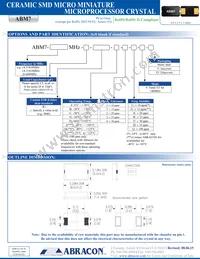 ABM7-14.31818MHZ-S-B-4-Y-T Datasheet Page 2