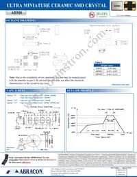 ABM8-24.000MHZ-R60-D-1-G-T Datasheet Page 2