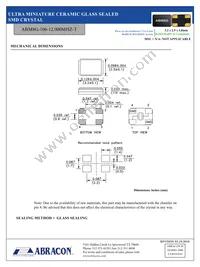 ABM8G-106-12.000MHZ-T Datasheet Page 2