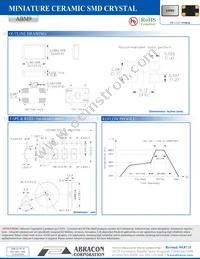 ABM9-12.000MHZ-10-D1Y-T Datasheet Page 2