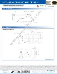 ABM9-16.000MHZ-10-D-1U-T Datasheet Page 2