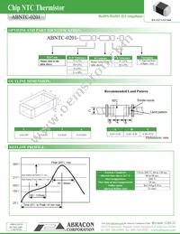 ABNTC-0201-104J-4150F-T Datasheet Page 2