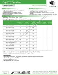 ABNTC-0805-474J-4500F Datasheet Cover