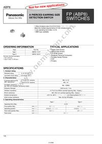 ABP811261P Datasheet Cover