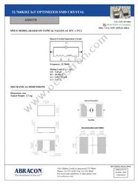 ABS05W-32.768KHZ-K-2-T Datasheet Page 3