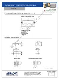 ABS06W-32.768KHZ-K-1 Datasheet Page 3