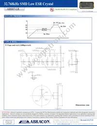 ABS07-LR-32.768KHZ-6-T Datasheet Page 3