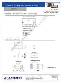 ABS07W-32.768KHZ-K-1-T Datasheet Page 3