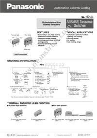ABS1416509 Datasheet Cover