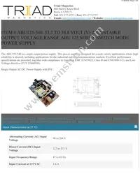 ABU125-540 Datasheet Cover