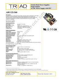 ABU125-560 Datasheet Cover