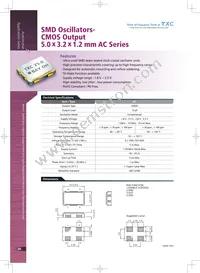 AC-3.6864MBE-T Datasheet Cover