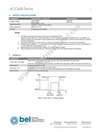 ACC600-1T48 Datasheet Page 5