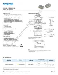 ACDA02-41CGKWA-F01 Datasheet Cover