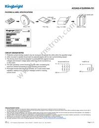 ACDA02-41SURKWA-F01 Datasheet Page 4