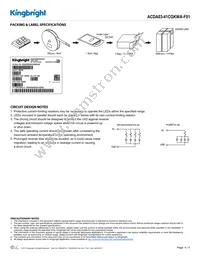 ACDA03-41CGKWA-F01 Datasheet Page 4