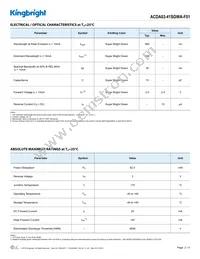 ACDA03-41SGWA-F01 Datasheet Page 2