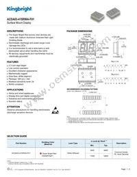 ACDA03-41SRWA-F01 Datasheet Cover