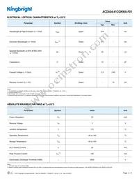 ACDA04-41CGKWA-F01 Datasheet Page 2