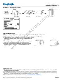 ACDA04-41CGKWA-F01 Datasheet Page 4