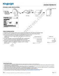 ACDA56-41SEKWA-F01 Datasheet Page 4
