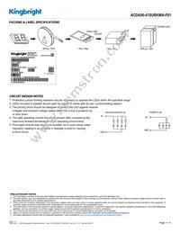 ACDA56-41SURKWA-F01 Datasheet Page 4