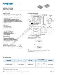 ACDA56-51CGKWA Datasheet Cover