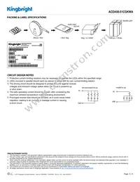 ACDA56-51CGKWA Datasheet Page 4