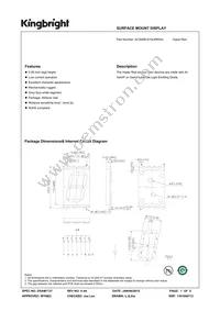 ACDA56-51SURKWA Datasheet Cover