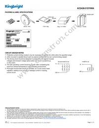 ACDA56-51SYKWA Datasheet Page 4