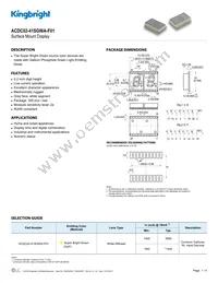 ACDC02-41SGWA-F01 Datasheet Cover