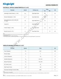 ACDC02-41SGWA-F01 Datasheet Page 2