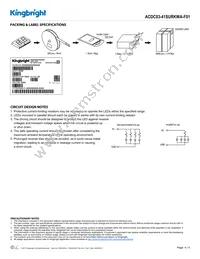 ACDC03-41SURKWA-F01 Datasheet Page 4