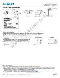 ACDC03-41SYKWA-F01 Datasheet Page 4