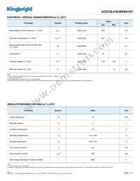 ACDC56-41SURKWA-F01 Datasheet Page 2