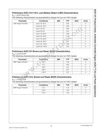 ACE1101BEMT8X Datasheet Page 6