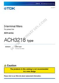 ACH3218-220-TD01 Cover