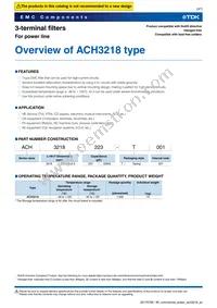 ACH3218-220-TD01 Datasheet Page 3