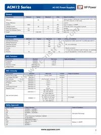 ACM12US18 Datasheet Page 2
